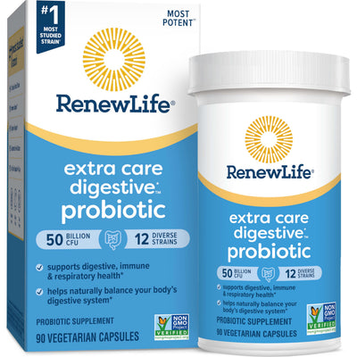 Renew Life capsule next to coin showing compact scale and portability