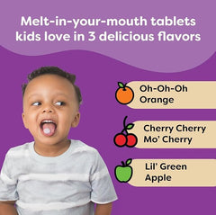 Renzo's tablets next to a ruler for clear serving size and scale