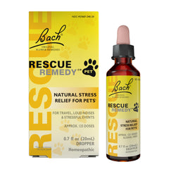 RESCUE bote frontal mostrando etiqueta y beneficio calmante