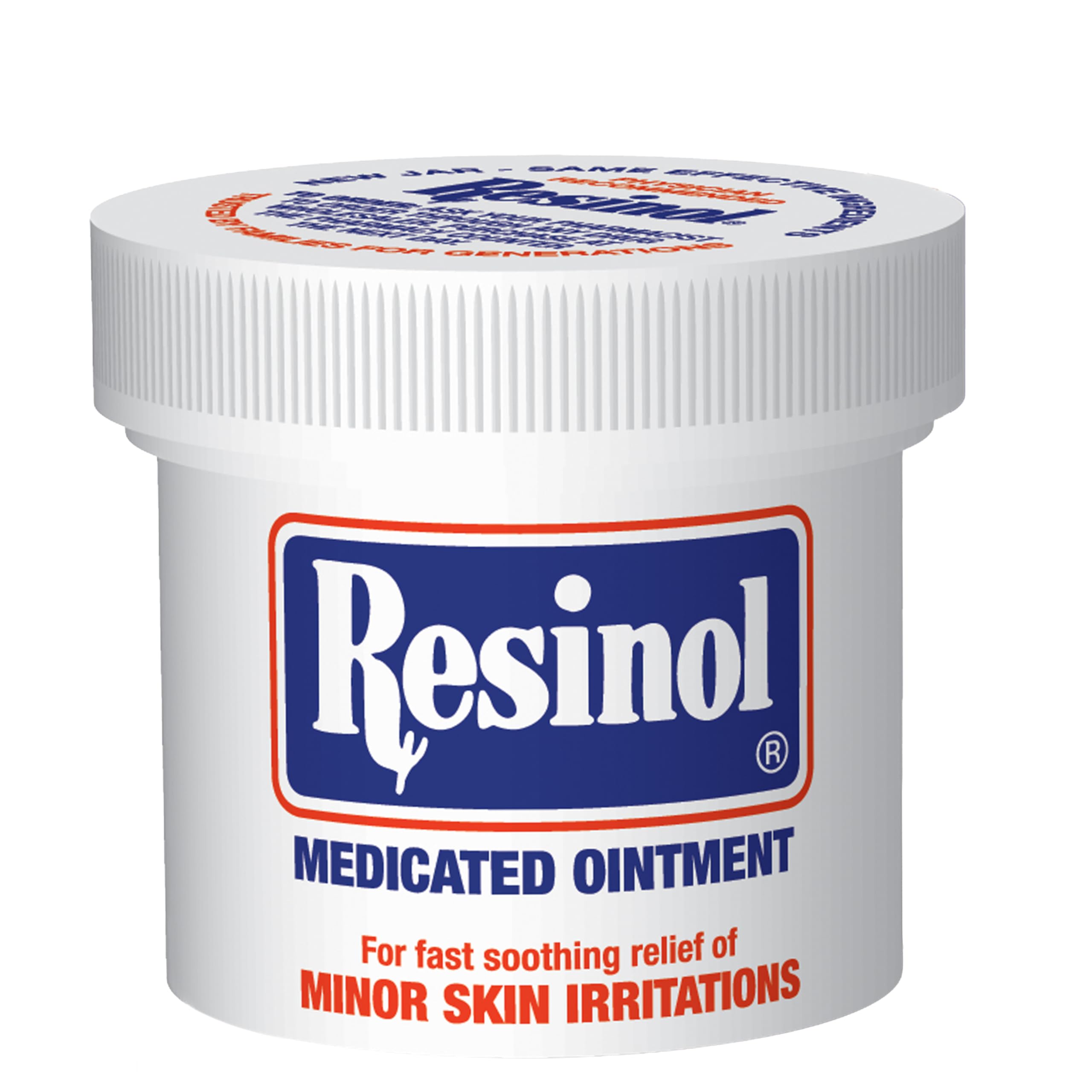 Resinol envase frontal 3 oz mostrando presentación y uso doméstico