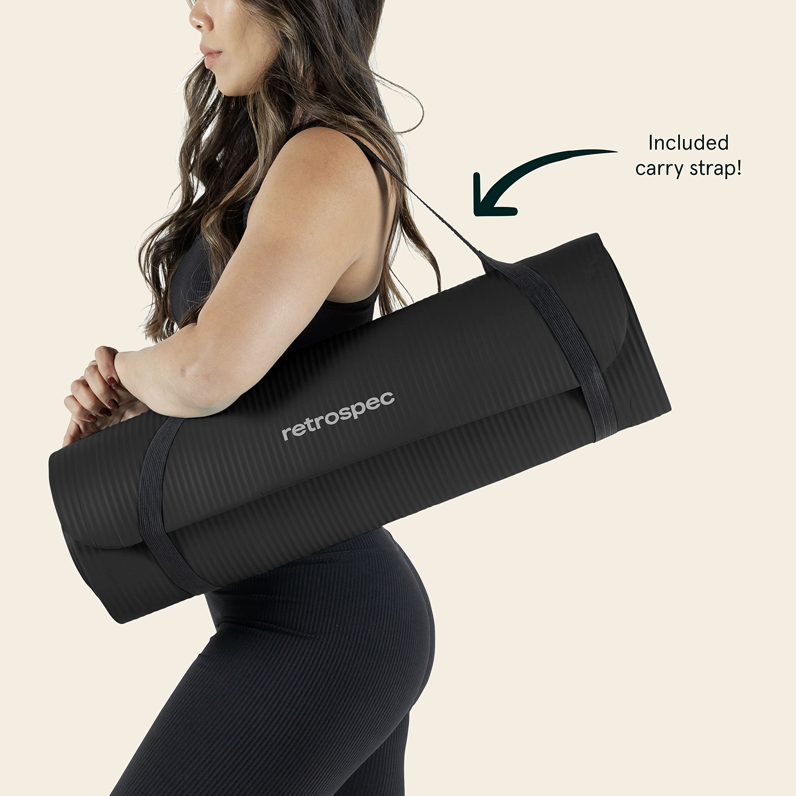Retrospec Solana en ejercicio de pilates mostrando soporte y confort