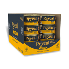 Reveal front packaging showing 24-pack and product benefits, clear quality branding