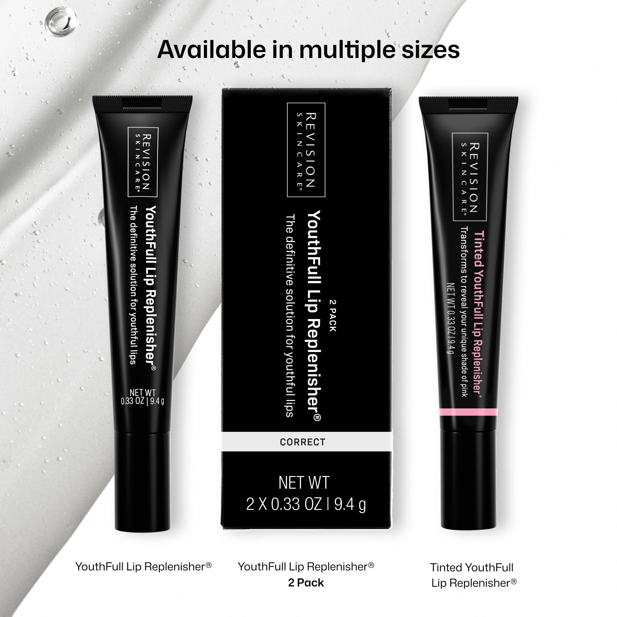 Revision Skincare producto dentro de bolso en escena lifestyle listo para uso diario