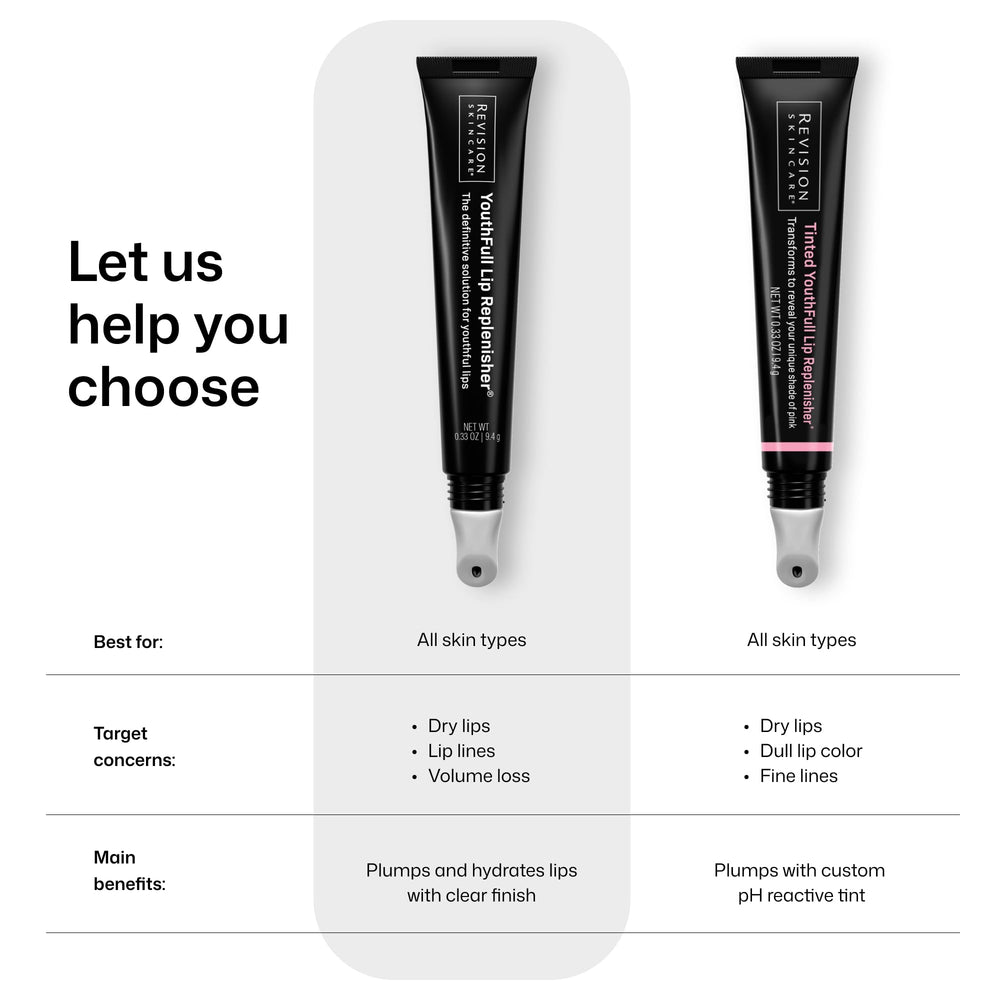 Revision Skincare aplicación en rutina de maquillaje realzando el contorno labial