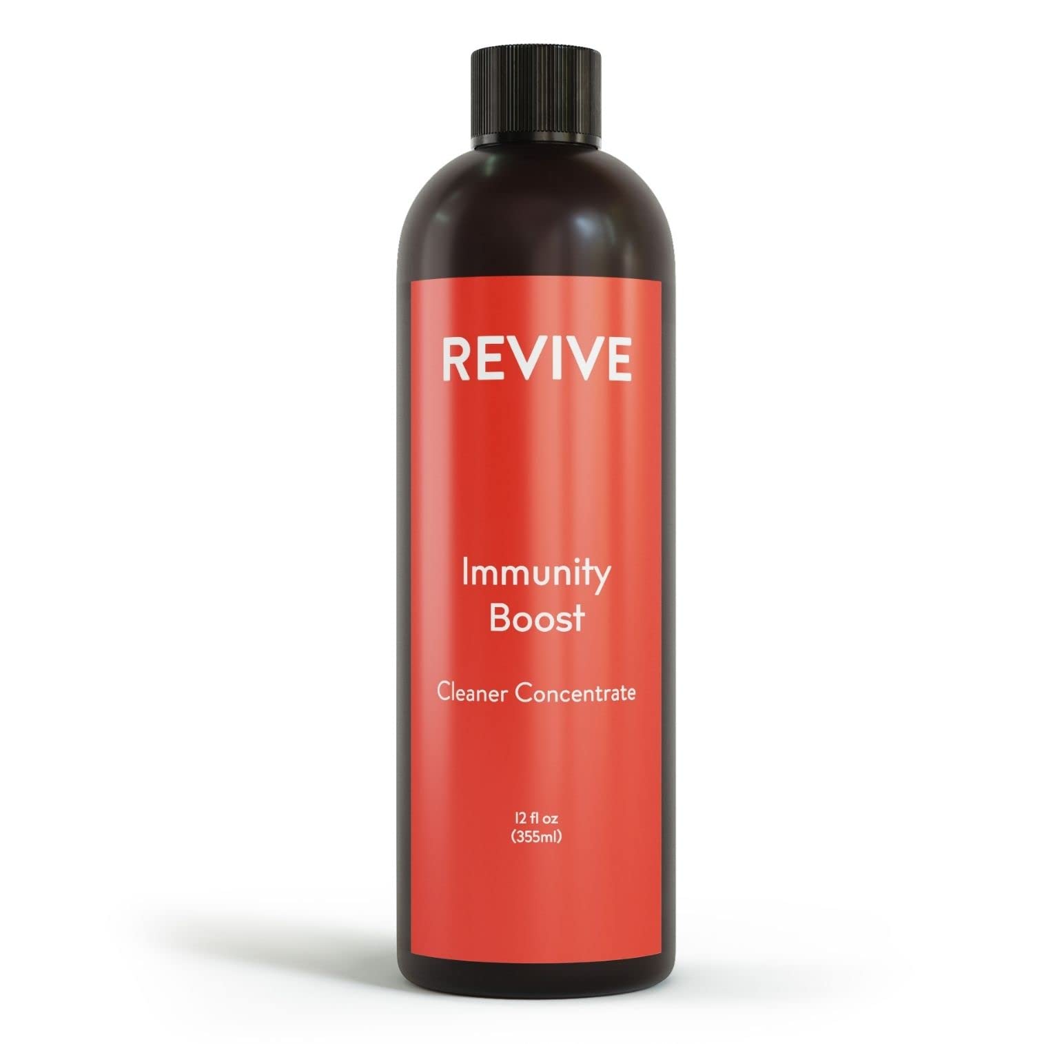 REVIVEEO botella frontal mostrando diseño y uso concentrado