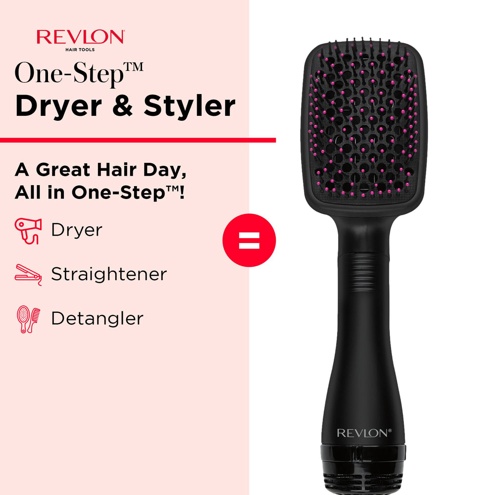 REVLON One-Step detalle de cerdas antienredos beneficio desenredado sin tirones