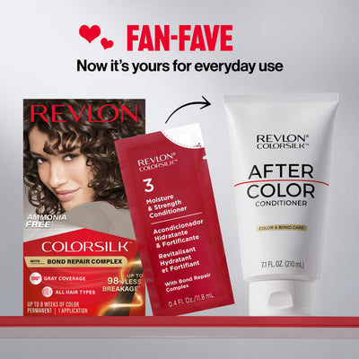 Comparación antes y después con Revlon ColorSilk evidencia menos rotura