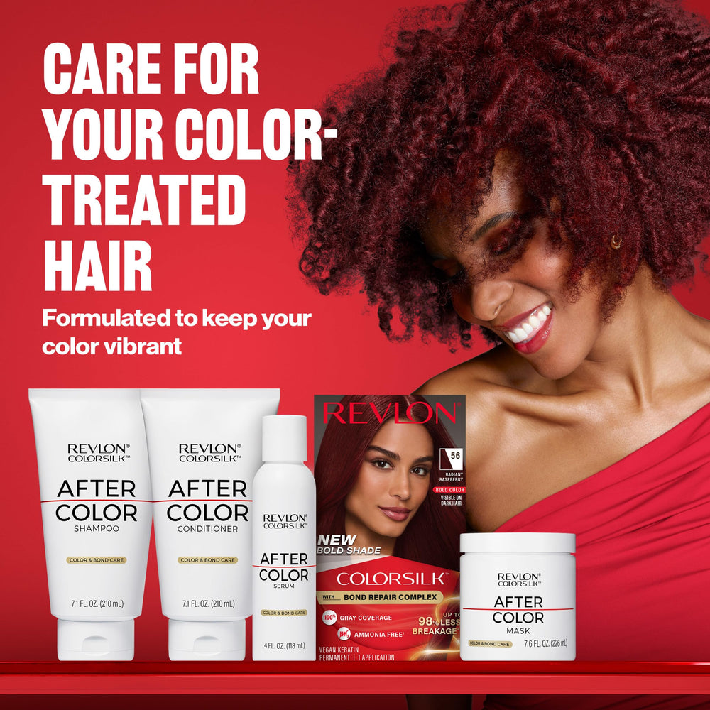 Revlon ColorSilk y After Color juntos en baño para mantenimiento del color