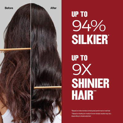 Resultado Rubio Ceniza Medio con Revlon ColorSilk mostrando brillo y tono
