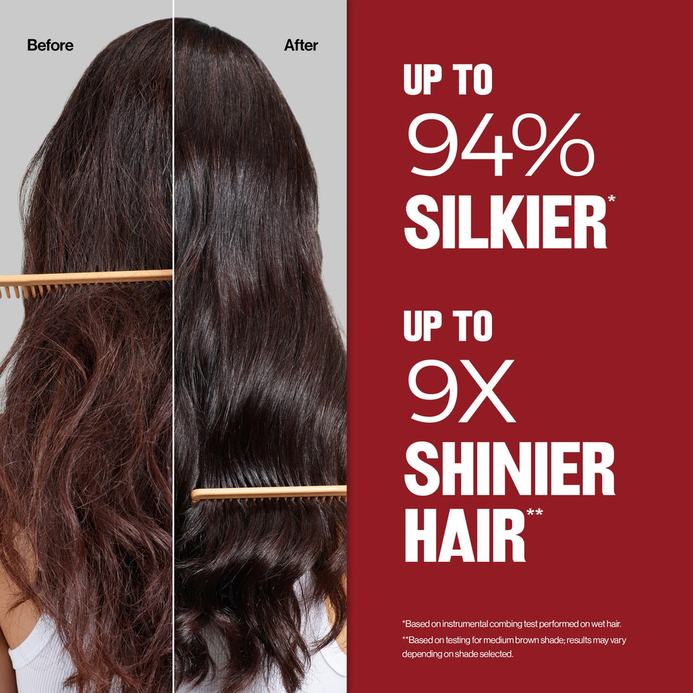 Resultado Rubio Ceniza Medio con Revlon ColorSilk mostrando brillo y tono