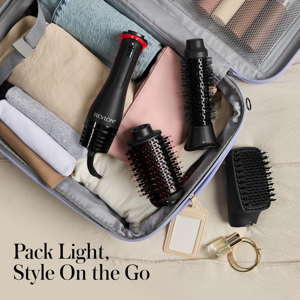 REVLON multi-styler lifting roots to show extra volume and targeted styling benefit