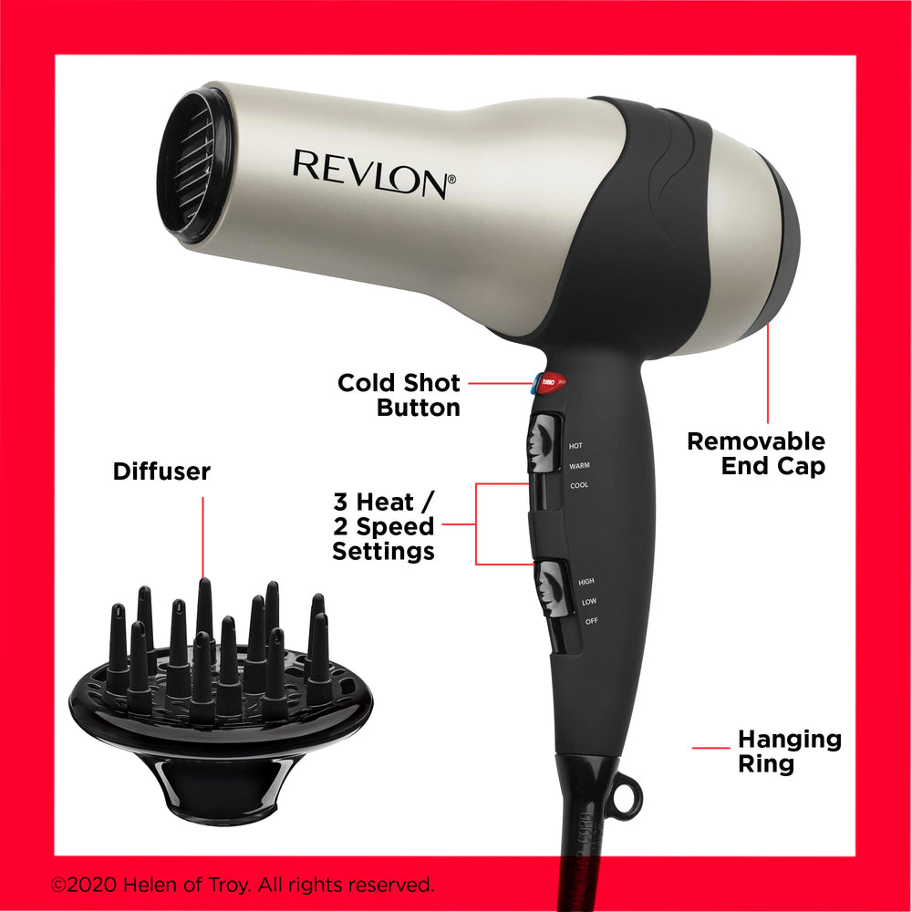 REVLON comparativa de tamaño para ver escala y ergonomía