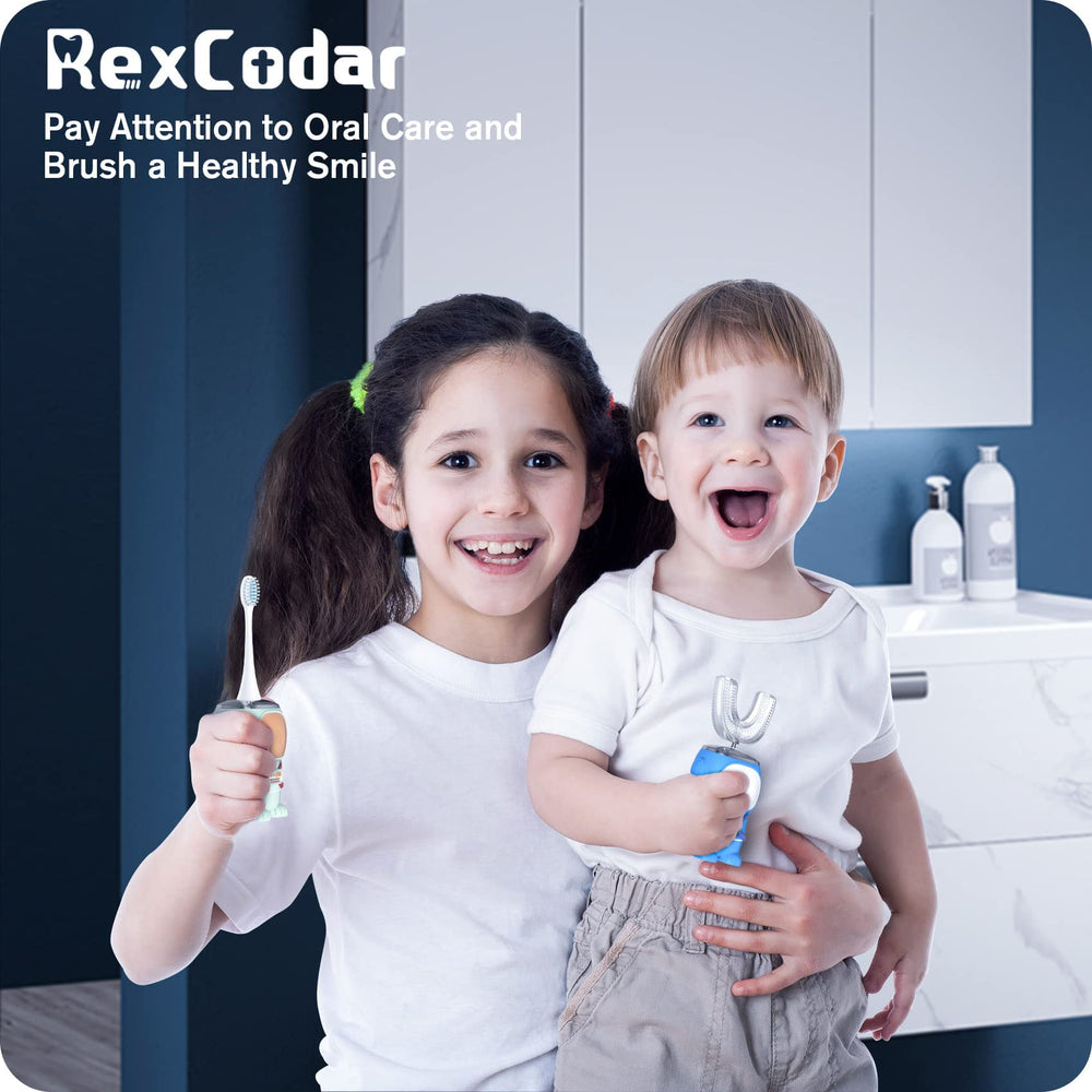 RexCodar contenido del kit con cuatro cabezales y base de carga visible