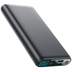 RGVOTA vista frontal del power bank mostrando diseño compacto y potencia