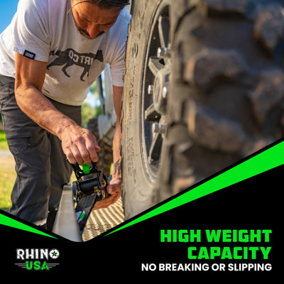 Rhino USA comparación de escala mostrando la longitud de 10 pies y proporción
