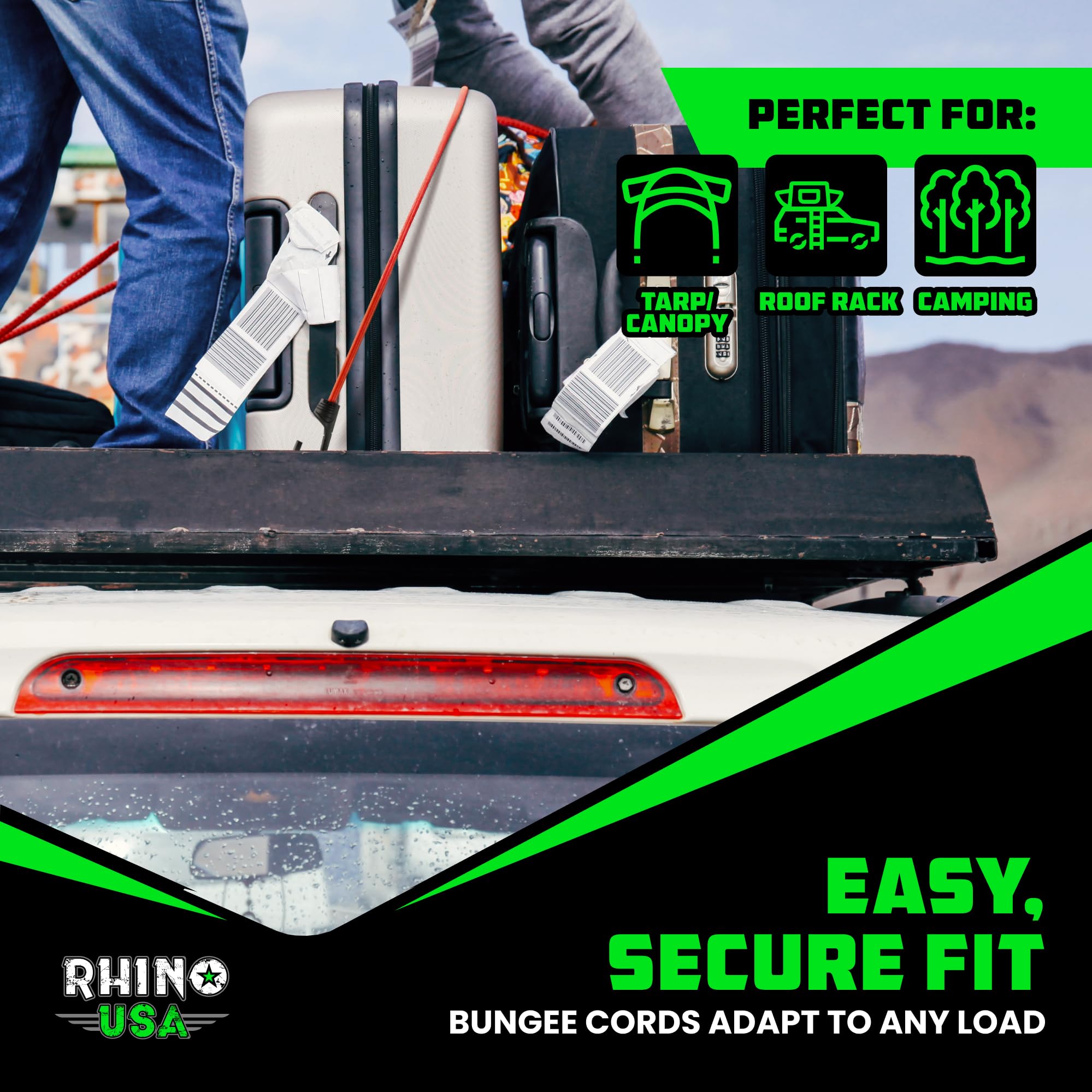 Rhino USA kit completo sobre mesa mostrando variedad y colores