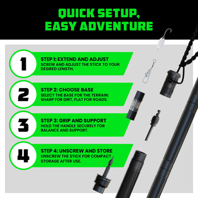 Rhino USA kit de supervivencia desplegado con brújula y accesorios