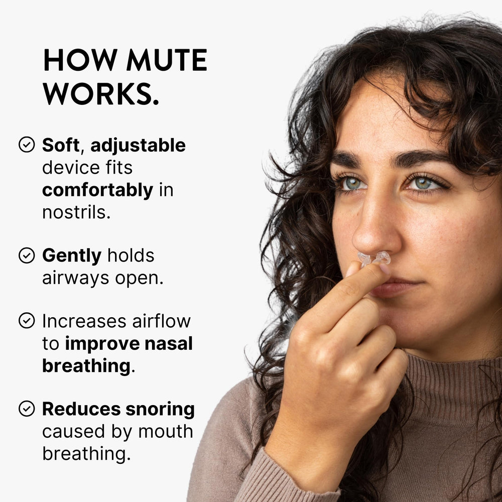 Rhinomed Mute large three-pack neatly arranged to show included quantity