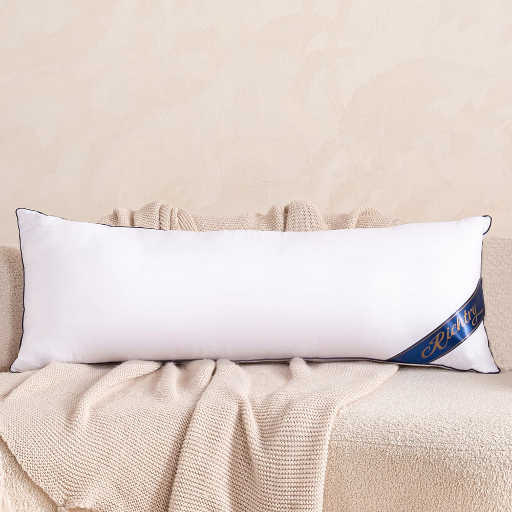 Richtry inserto lumbar 14x36 frontal mostrando forma y color blanco para soporte