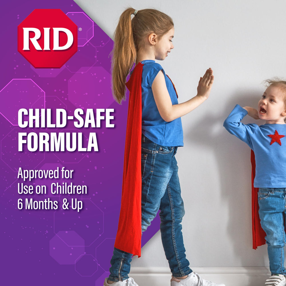 RID caja del producto con instrucciones visibles para uso en casa