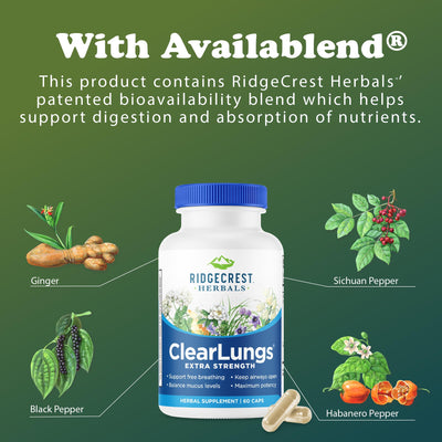 RidgeCrest Herbals used outdoors by runner to suggest respiratory support during activity