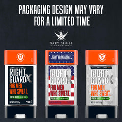 Right Guard gel textura clara en primer plano, aplicación suave