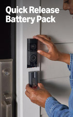 Ring installed at a home entrance showing clear monitoring and visitor awareness