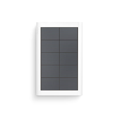 Ring small solar panel front view showing compact design and mount benefit