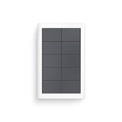 Ring small solar panel front view showing compact design and mount benefit