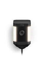 Ring Spotlight Cam Plus front view showing camera and lights for visible security