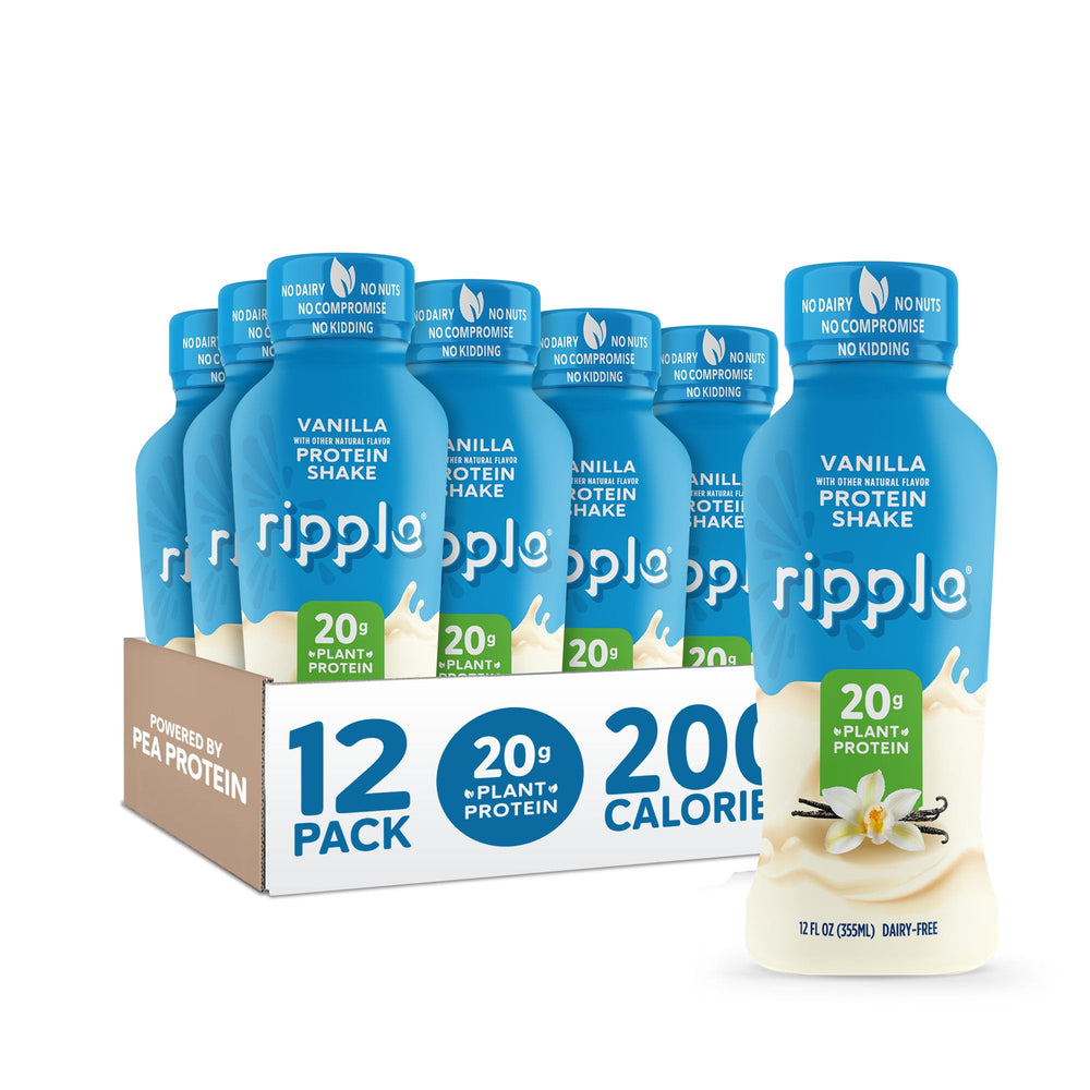 Ripple front packaging showing vanilla bottle and brand clarity benefit