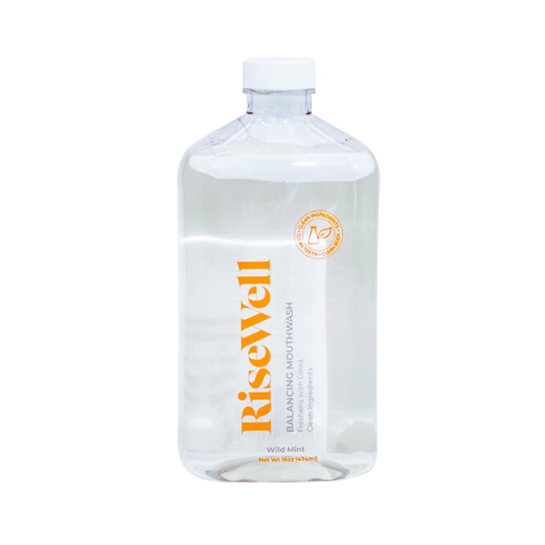 RiseWell envase frontal mostrando etiqueta y beneficio frescura