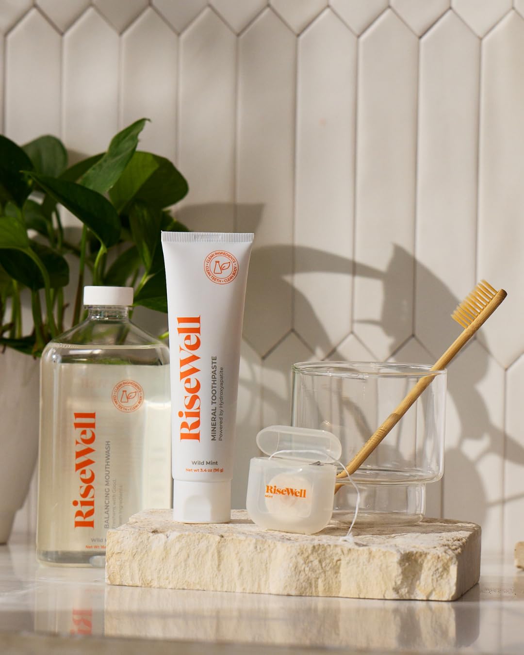RiseWell etiqueta con ingredientes claros para elegir con confianza