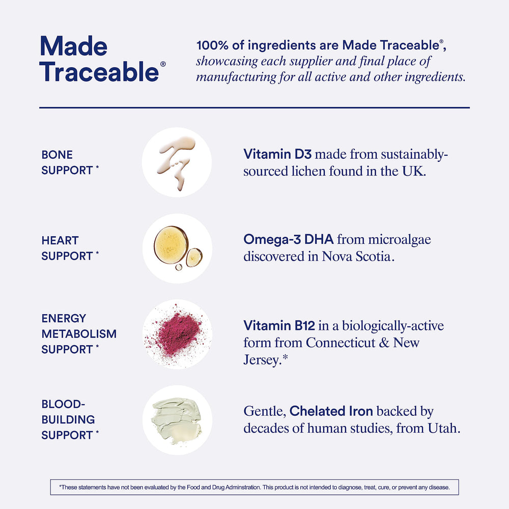 Ritual etiqueta con lista de ingredientes trazables y certificaciones