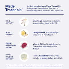 Ritual etiqueta con lista de ingredientes trazables y certificaciones