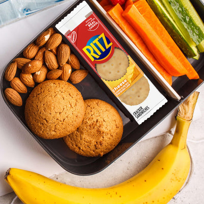 RITZ lonchera escolar con paquete para meriendas balanceadas