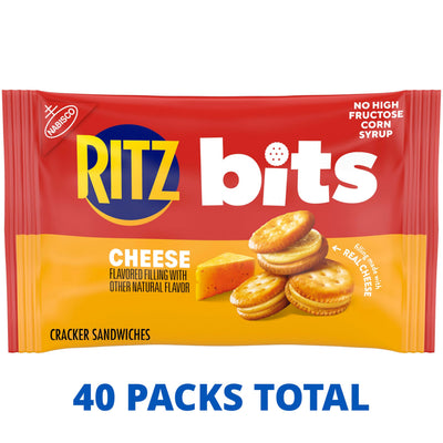 RITZ varios paquetes en una bandeja lista para servir en reuniones