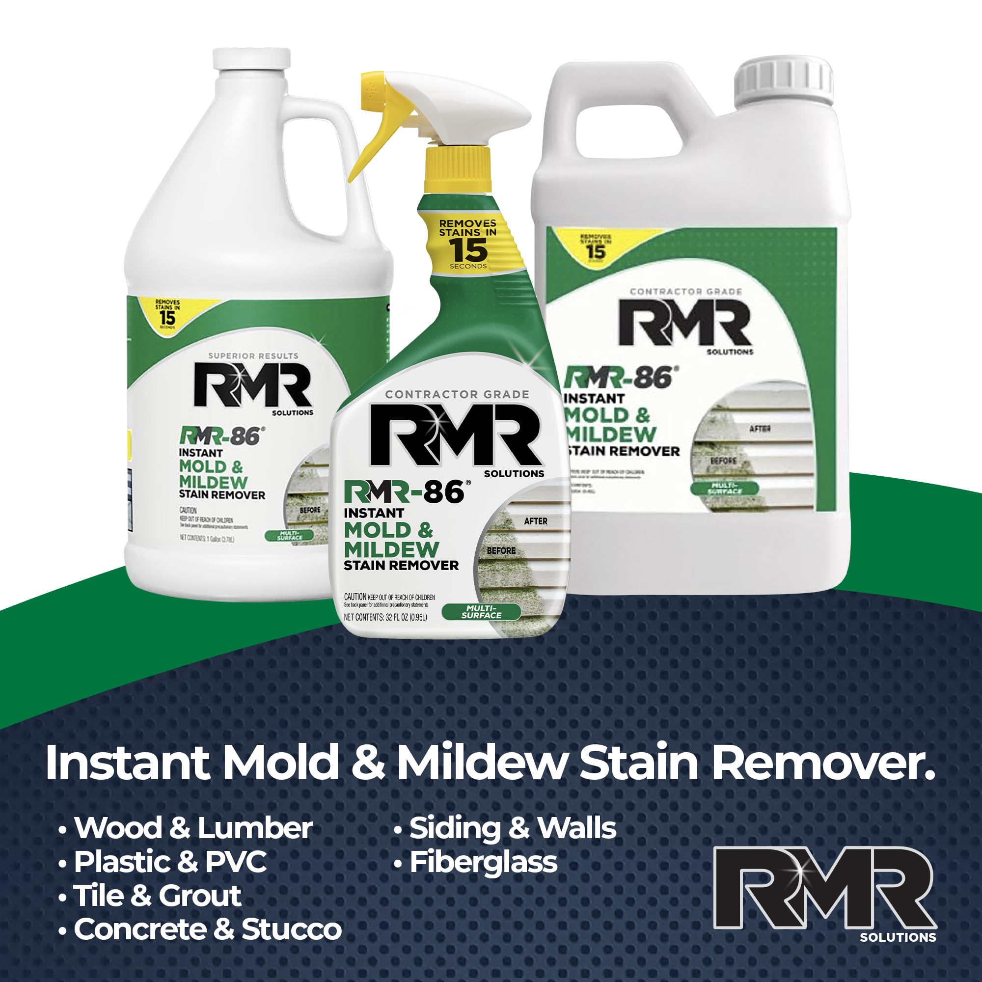 RMR Brands envase junto a manos para mostrar escala y manejo cómodo