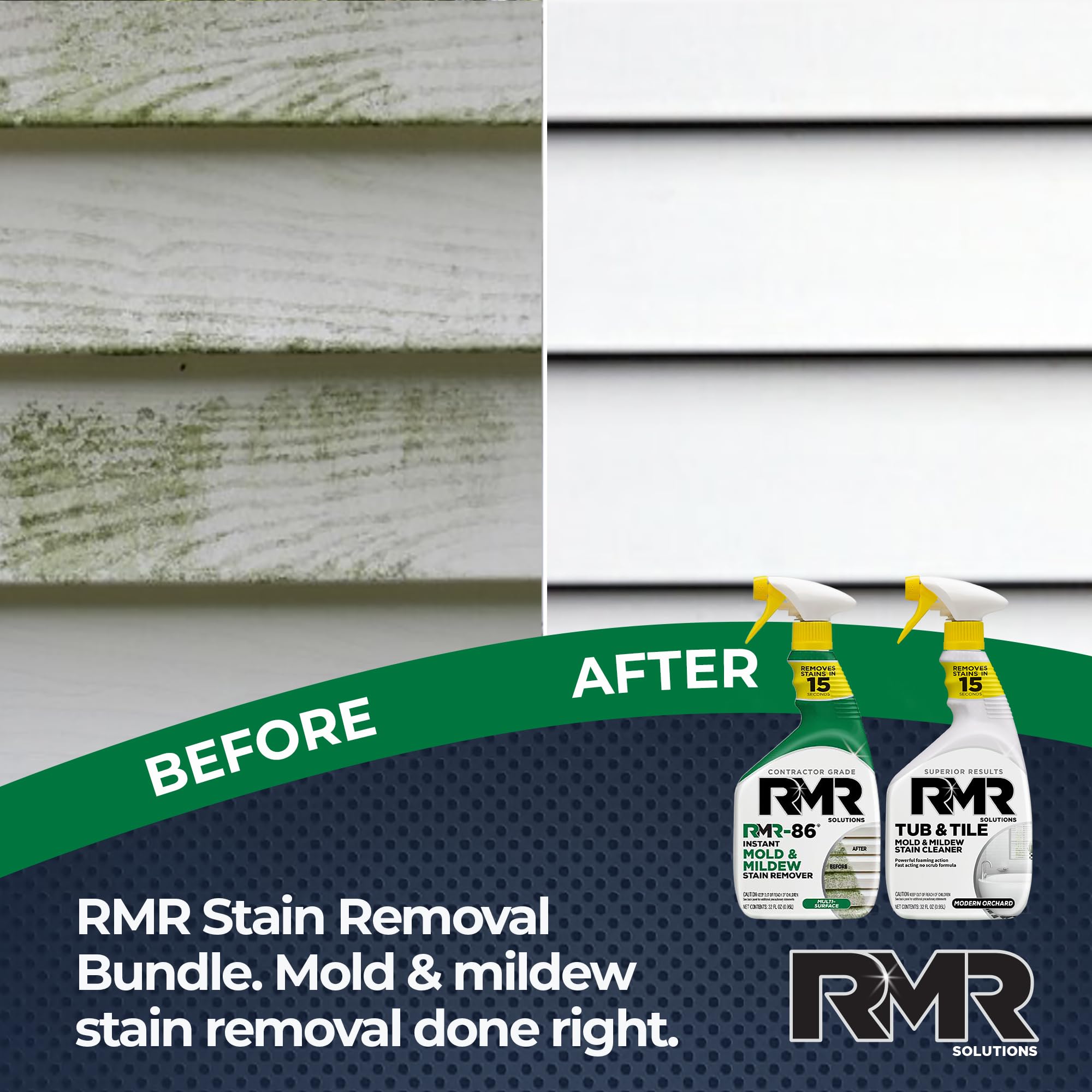 RMR Brands restaurando siding exterior, beneficiando la apariencia del hogar