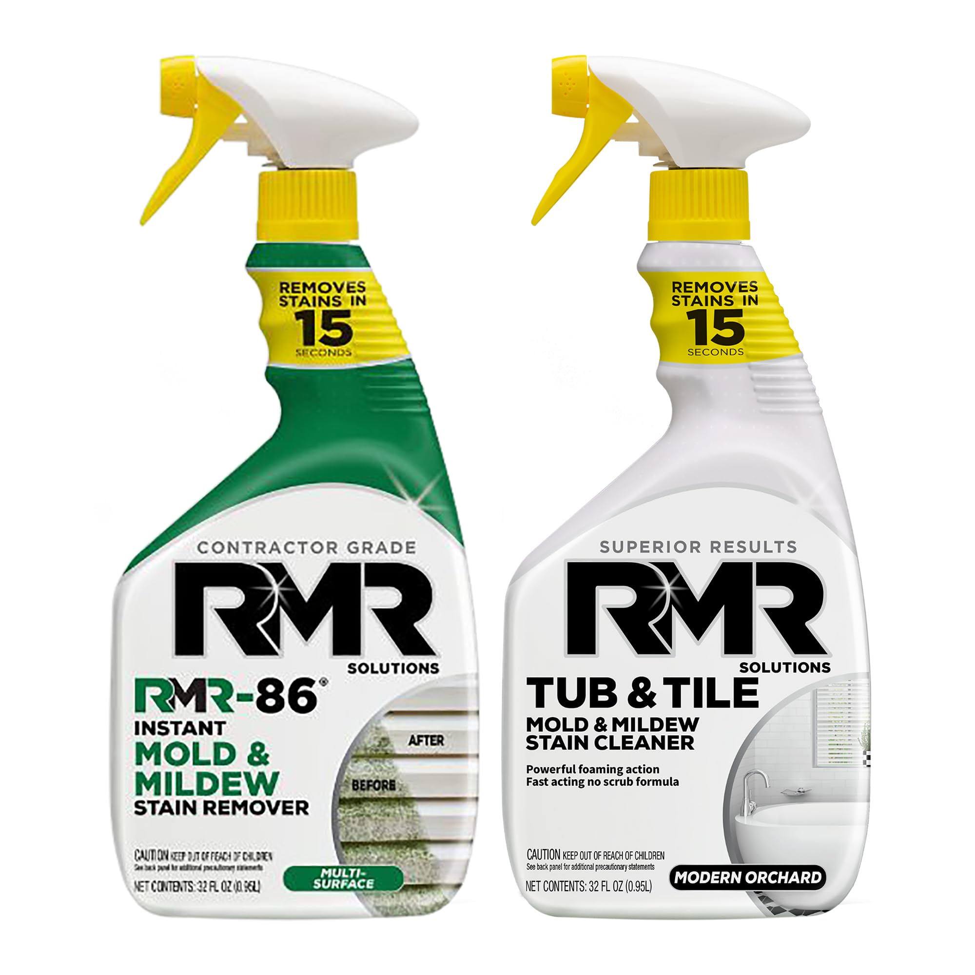 RMR Brands kit frontal con ambas botellas mostrando el set completo y facilidad