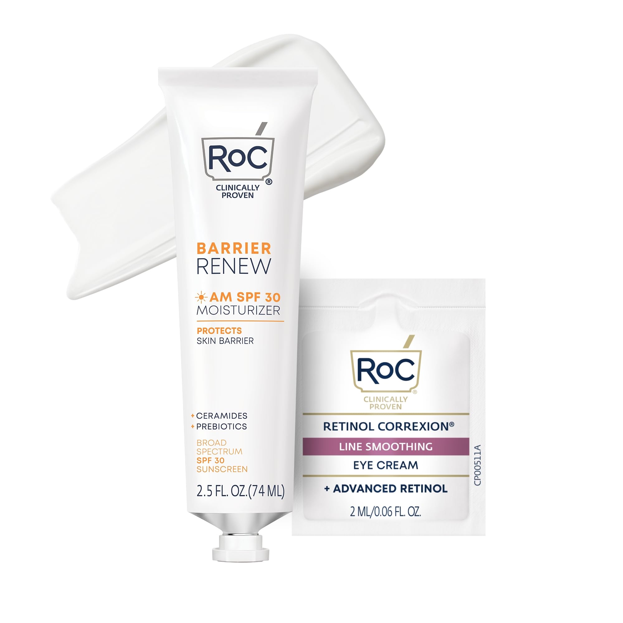 RoC crema de día frontal mostrando el envase y SPF 30 beneficios protección