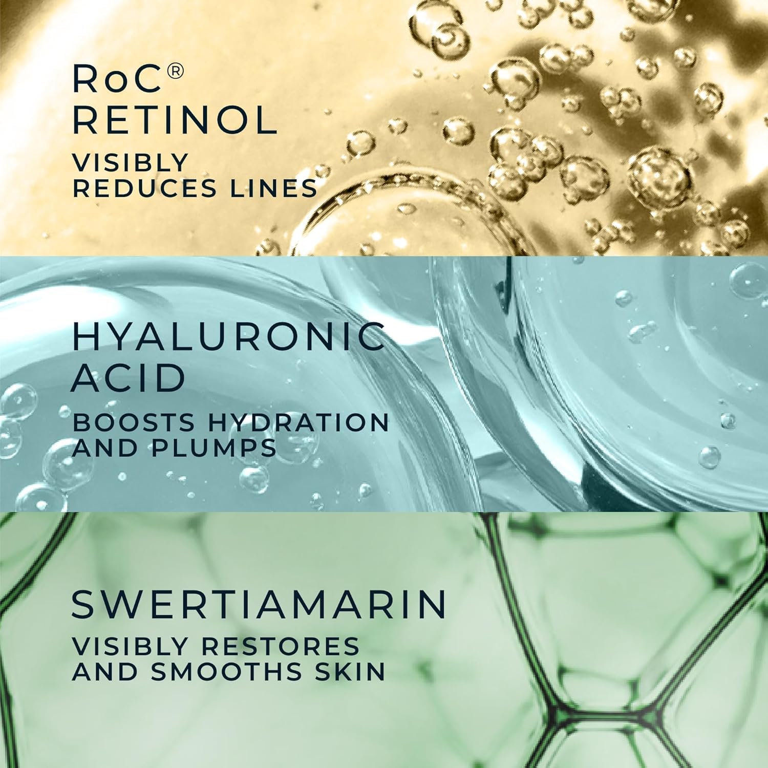 RoC empaque con sello PETA indicativo de producto cruelty-free