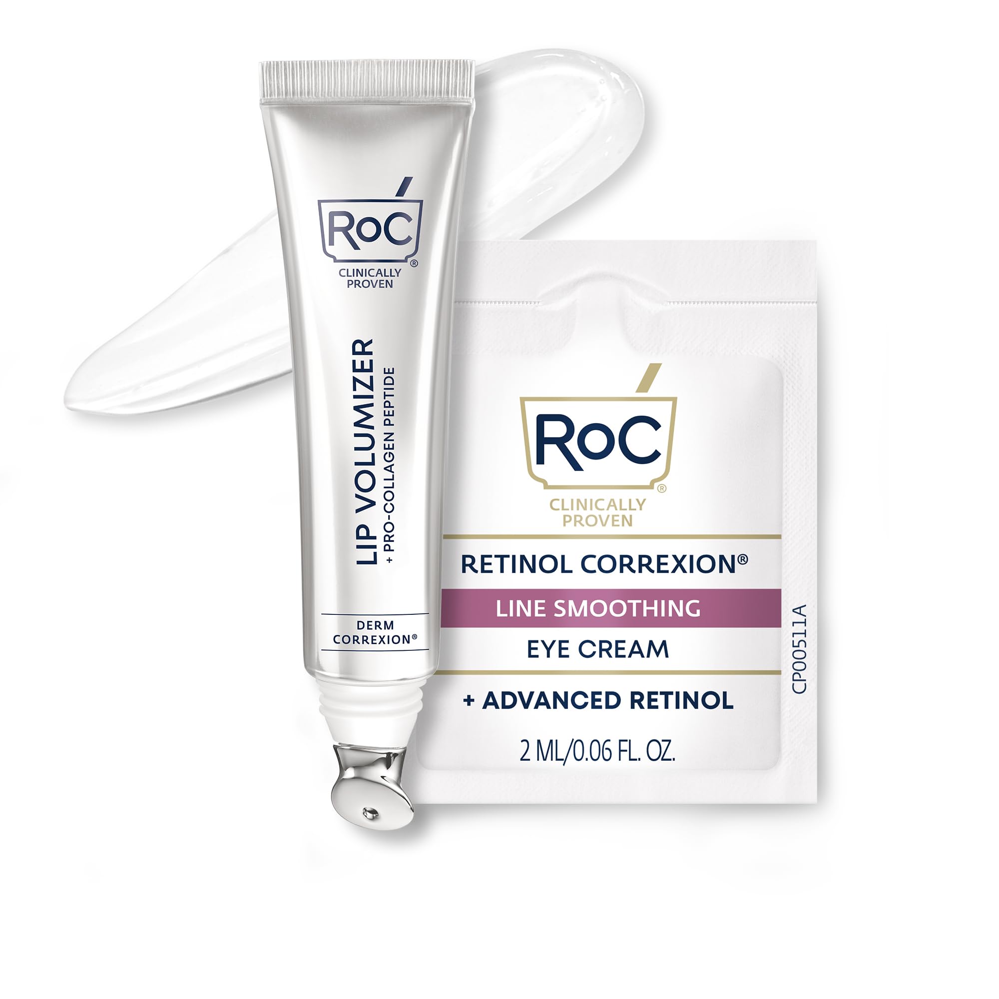 RoC envase frontal mostrando diseño y promesa de volumen