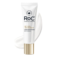 RoC frasco frontal mostrando diseño y beneficio antiarrugas