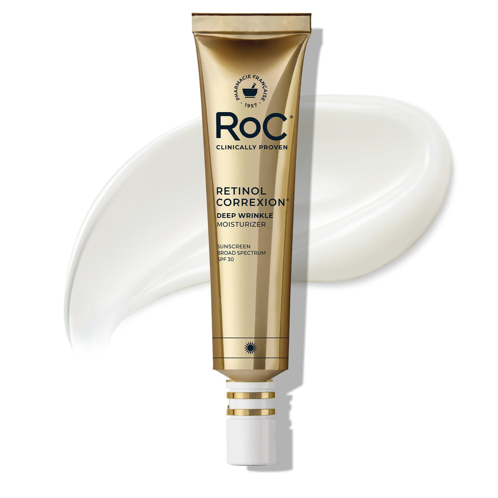 RoC empaque frontal del producto mostrando diseño y beneficio antiedad
