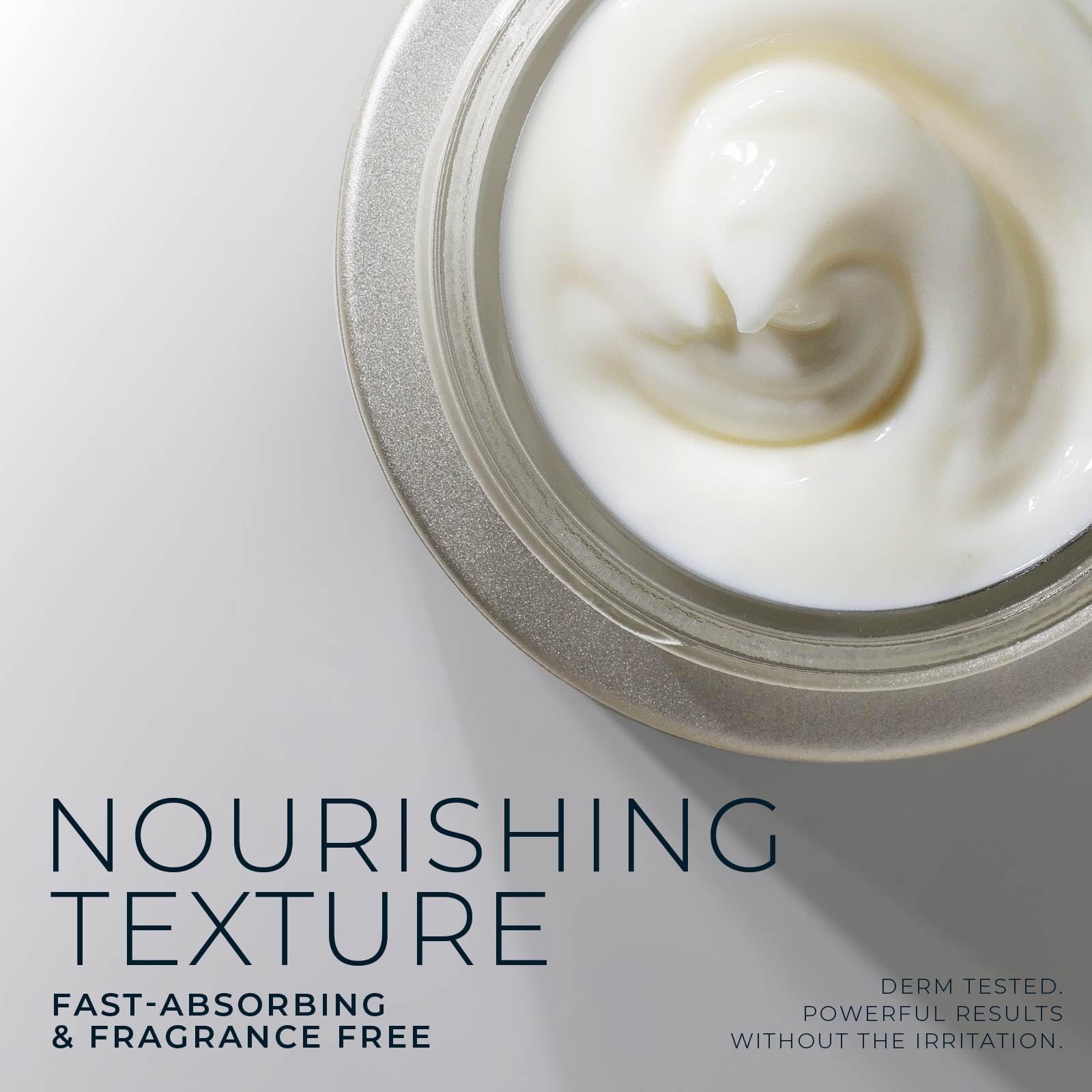 RoC moisturizer layered under makeup showing compatible daily use