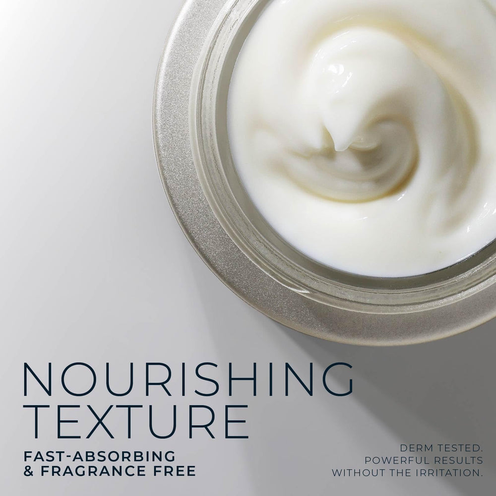 RoC moisturizer layered under makeup showing compatible daily use
