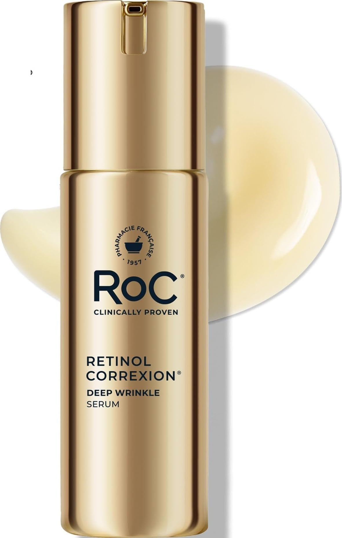 RoC frente del envase mostrando marca y beneficio antiarrugas