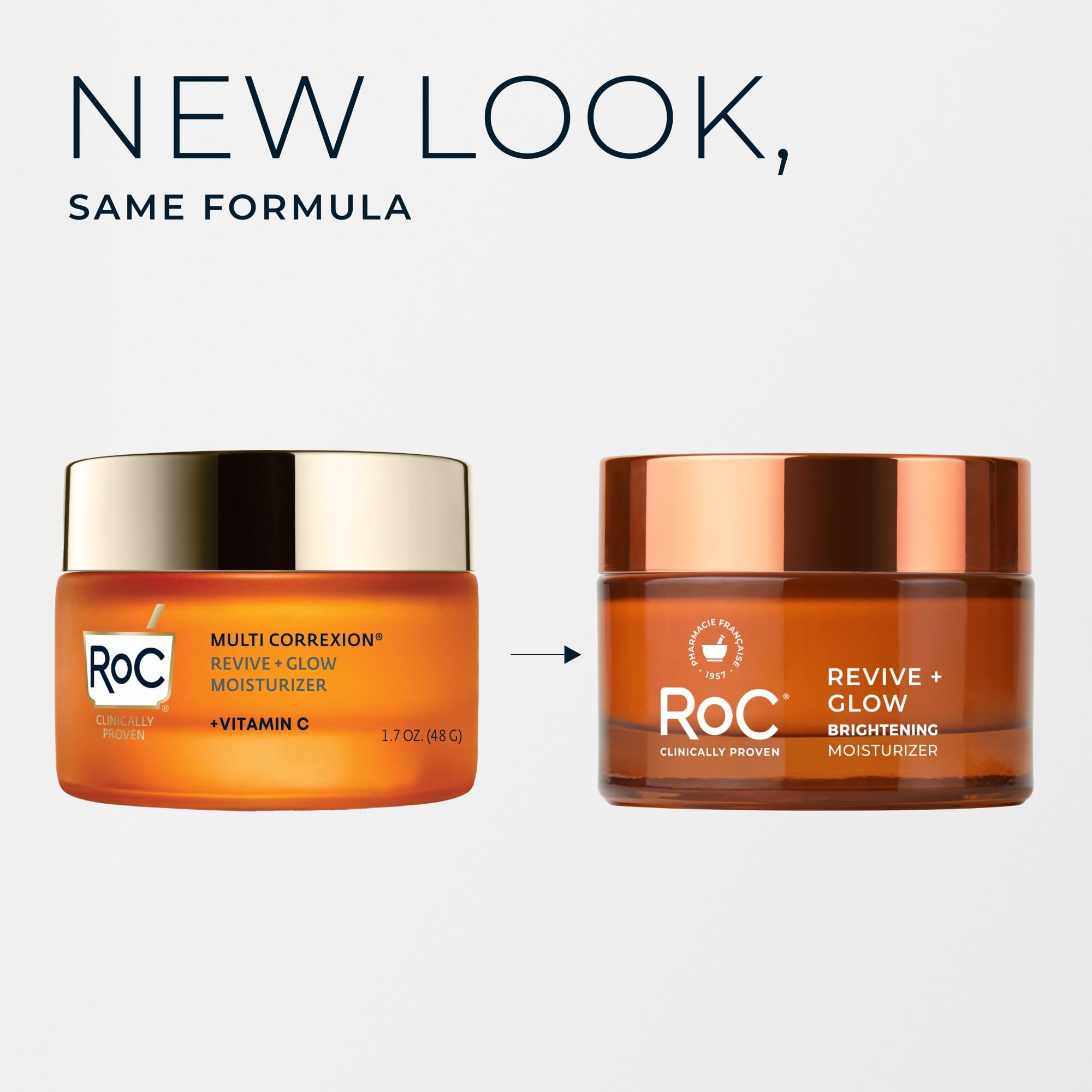 RoC uso bajo maquillaje demostrando que la crema se integra y deja base uniforme