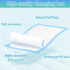 Rocinha close-up of absorbent core demonstrating quick absorption